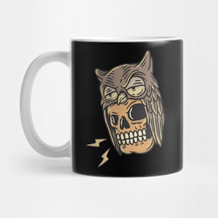 Owl skull Mug